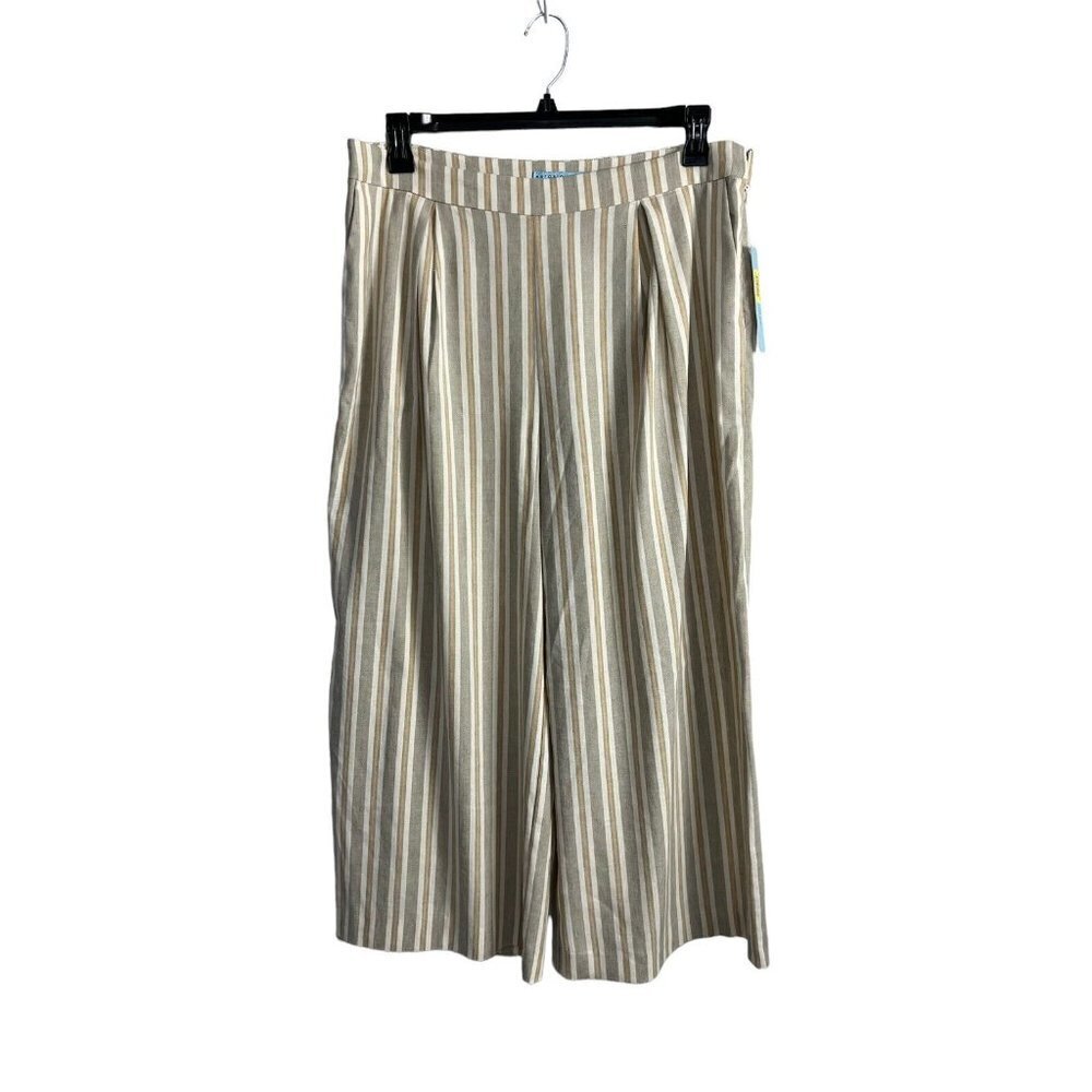 Antonio Melani Chole Wide Leg Linen Pant Size 14 NWT - Picture 4 of 9